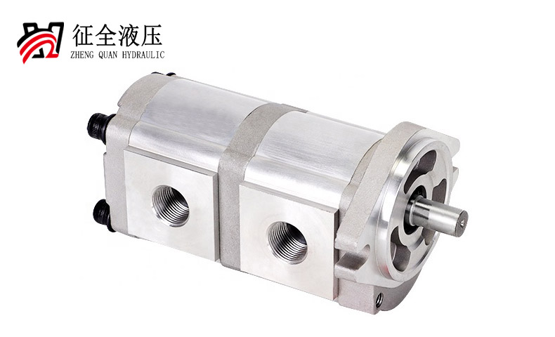 HGP-33A增压齿轮油泵双联液压齿轮泵