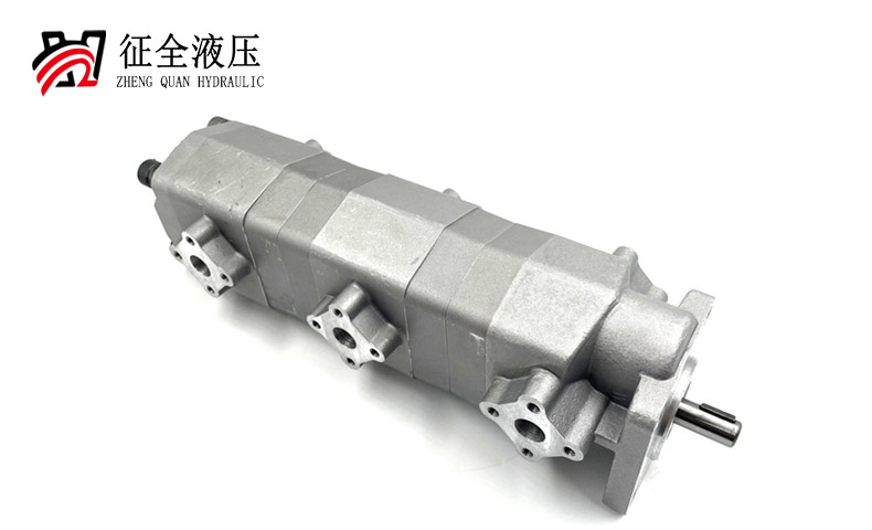 HGP-222A-F2/2/2R三联液压齿轮泵